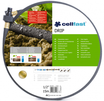 Tropfschlauch Cellfast DRIP 1/2 Zoll 15m