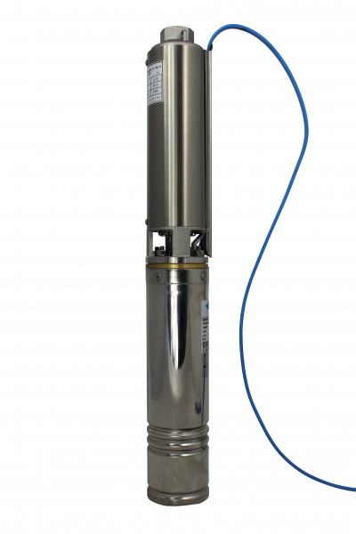 Pompe de puits profond de 4 pouces série Orlando ST-10 3000 l/h. Mangeur de sable 34m - 189m version 230V