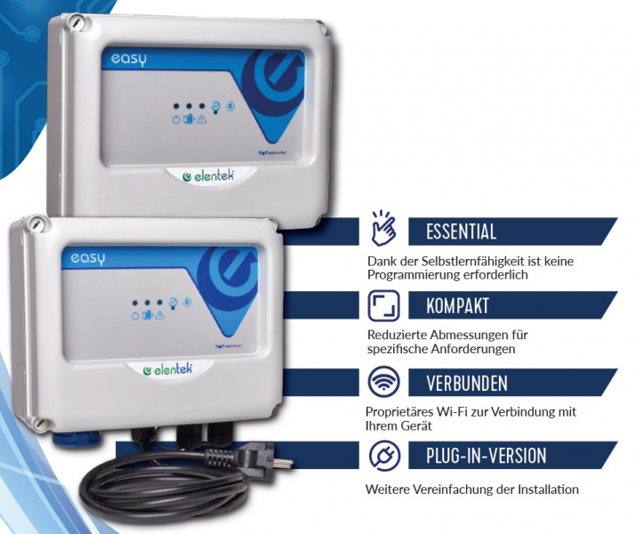 Controlbox Elentek Easy Mono für 230V Motore bis 2,2 KW