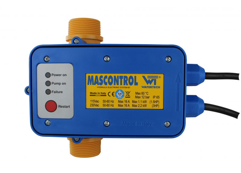 Ersatzteil Elektronik-Box für Mascontrol  Pumpensteuerung Druckschalter