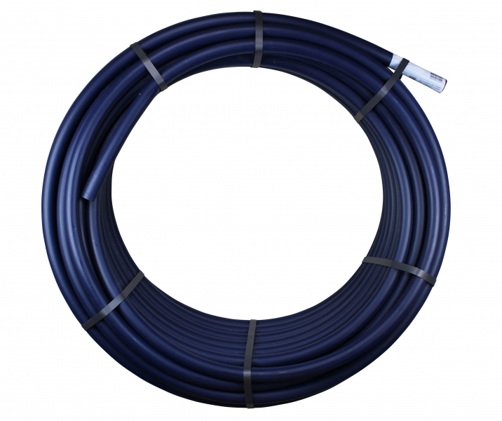 PE Rohr OHMtec RC TW 25 x 2,3 mm, SDR 11, PN 16, blau, für Trinkwasser, Ringbund 25 m